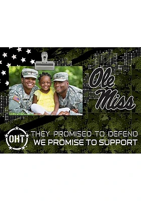 Ole Miss Rebels OHT Clip Picture Frame - Blue