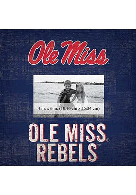 Ole Miss Rebels Team 10x10 Picture Frame