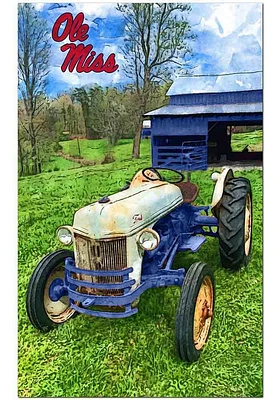 Ole Miss Rebels Farmscape Sign - Blue