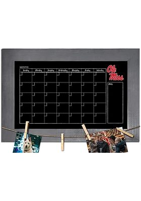 Ole Miss Rebels Monthly Chalkboard Picture Frame - Blue