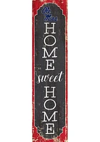 Ole Miss Rebels 48 Inch Home Sweet Home Leaner Sign - Blue