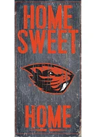 Oregon State Beavers Home Sweet Home Sign - Orange