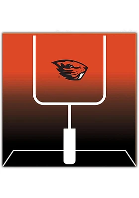 Oregon State Beavers Goal Gradient Sign - Orange