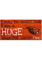 Oregon State Beavers Huge Fan Sign - Orange