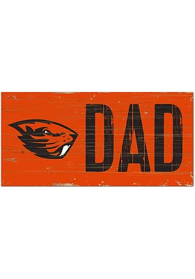 Oregon State Beavers DAD Sign - Orange