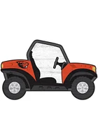 Oregon State Beavers ATV Cutout Sign - Orange