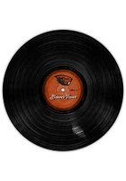 Oregon State Beavers 12 Inch Vinyl Circle Sign - Orange