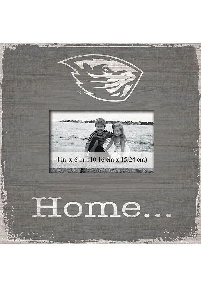 Oregon State Beavers Home Picture Picture Frame - Orange