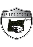 Oregon State Beavers 24in OHT Camo Interstate Sign - Orange