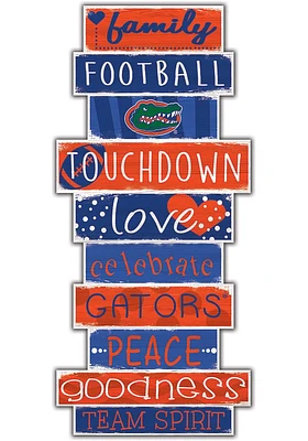 Florida Gators Celebrations Stack 24 Inch Sign - Orange