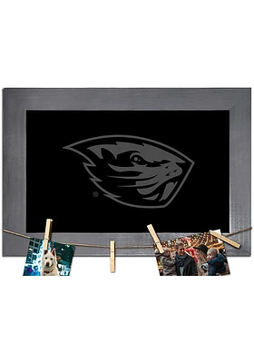 Oregon State Beavers Blank Chalkboard Picture Frame - Orange