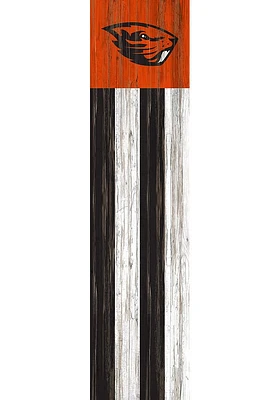 Oregon State Beavers 48 Inch Flag Leaner Sign - Orange