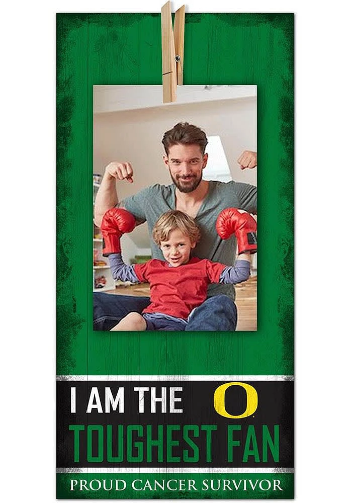 Oregon Ducks The Toughest Fan Sign - Green