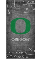 Oregon Ducks Chalk Playbook Sign - Green