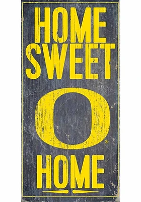 Oregon Ducks Home Sweet Home Sign - Green