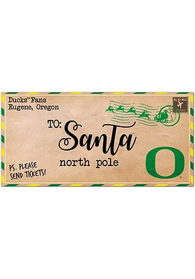 Green Oregon Ducks To Santa Decor