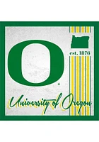 Oregon Ducks Album Sign - Green