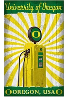 Oregon Ducks Retro Pump Location Sign - Green