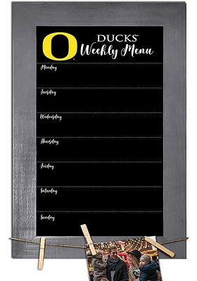Oregon Ducks Weekly Chalkboard Picture Frame - Green