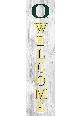 Oregon Ducks 48 Inch Welcome Leaner Sign - Green