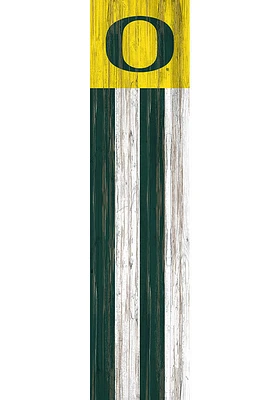 Oregon Ducks 48 Inch Flag Leaner Sign - Green