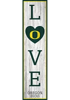 Oregon Ducks 48 Inch Love Leaner Sign - Green
