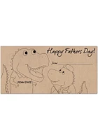 Penn State Nittany Lions Fathers Day Coloring Sign - Blue