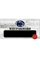 Penn State Nittany Lions Wifi Password 6x12 Sign - Blue