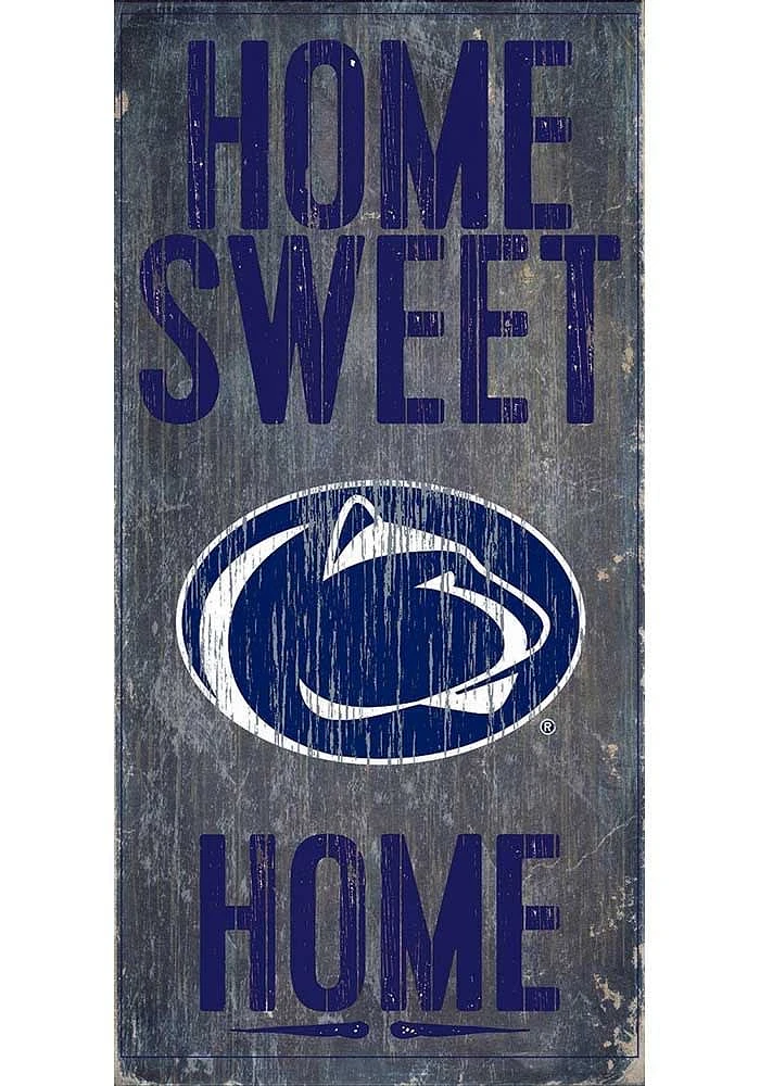 Penn State Nittany Lions Home Sweet Home Sign - Blue