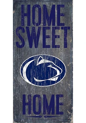 Penn State Nittany Lions Home Sweet Home Sign - Blue
