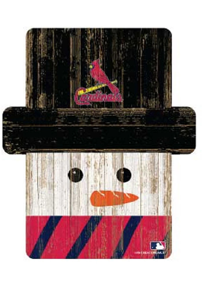 St Louis Cardinals Snowman Ornament