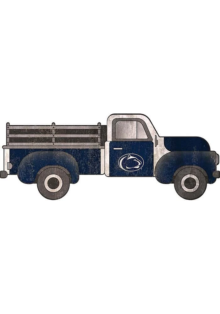 Penn State Nittany Lions 15 Inch Truck Sign - Blue