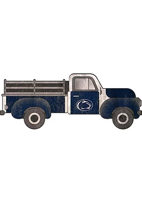 Penn State Nittany Lions 15 Inch Truck Sign - Blue