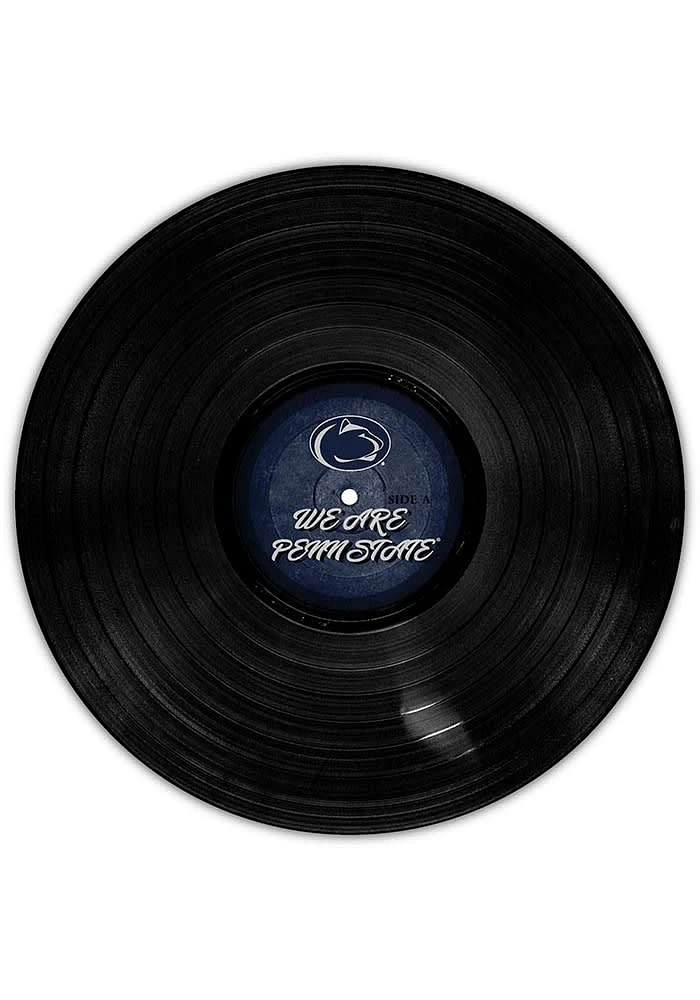 Penn State Nittany Lions 12 Inch Vinyl Circle Sign - Blue