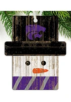 K-State Wildcats Snowman Ornament