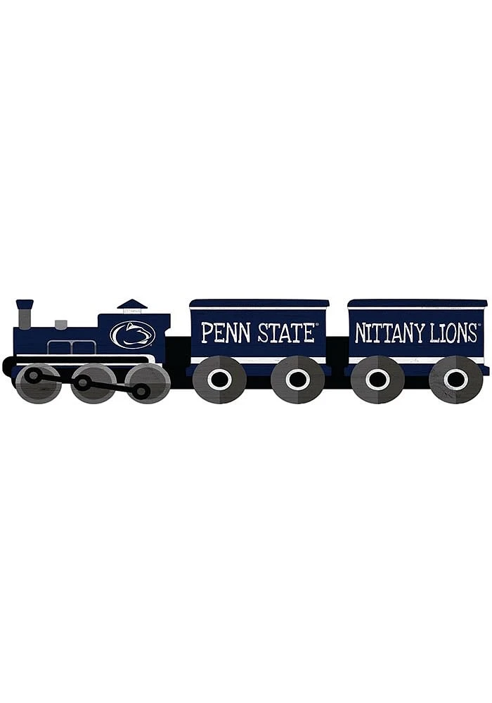 Penn State Nittany Lions Train Cutout Sign - Blue