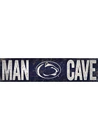 Penn State Nittany Lions Man Cave 6x24 Sign - Blue