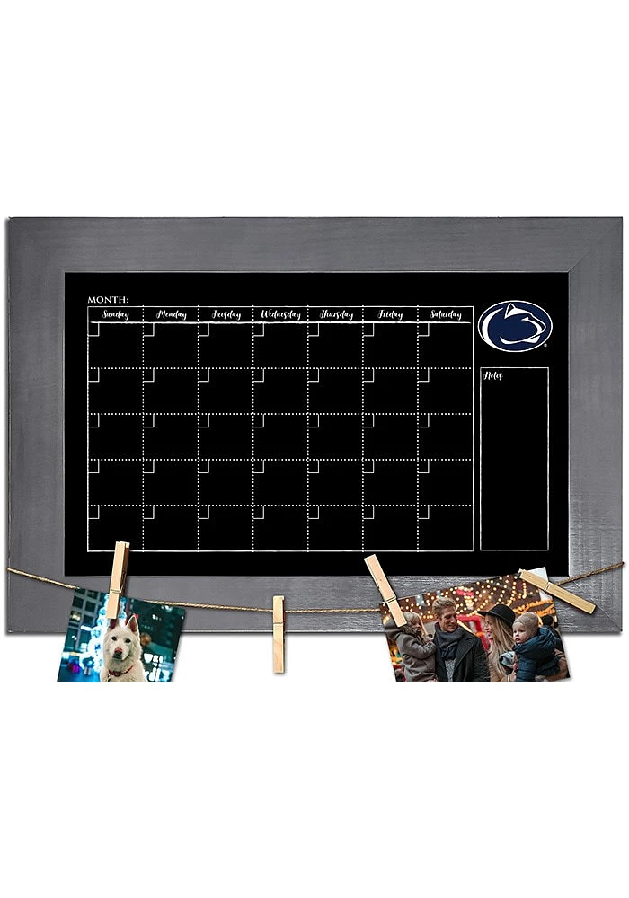 Penn State Nittany Lions Monthly Chalkboard Picture Frame - Blue
