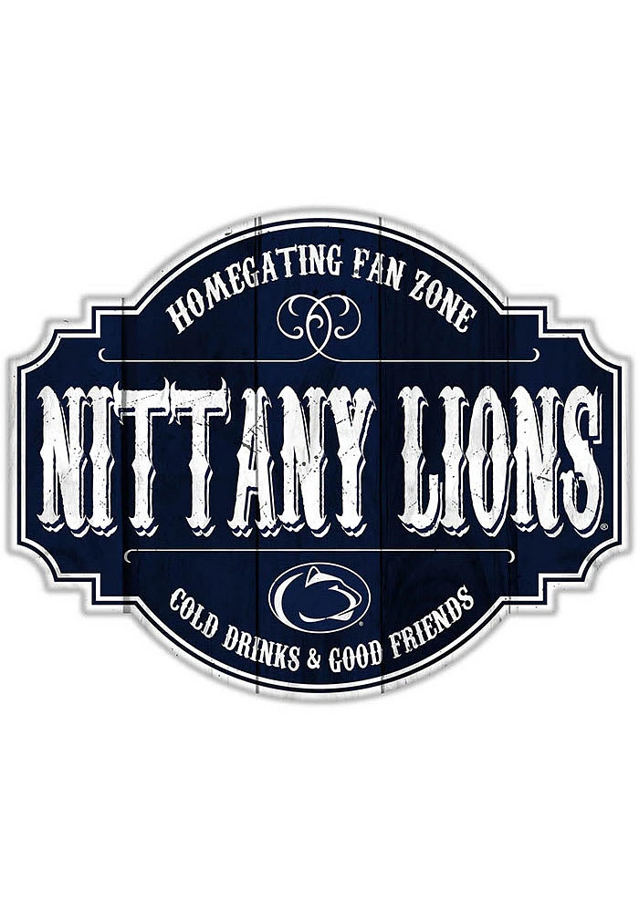 Penn State Nittany Lions 24 Inch Homegating Tavern Sign - Blue
