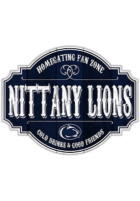Penn State Nittany Lions 24 Inch Homegating Tavern Sign - Blue