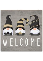 Purdue Boilermakers Welcome Gnomes Sign - Black