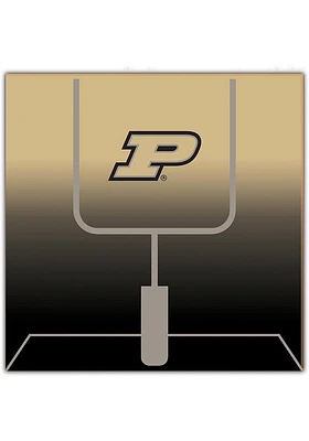 Purdue Boilermakers Goal Gradient Sign - Black