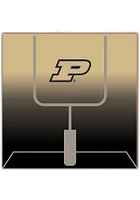 Purdue Boilermakers Goal Gradient Sign - Black