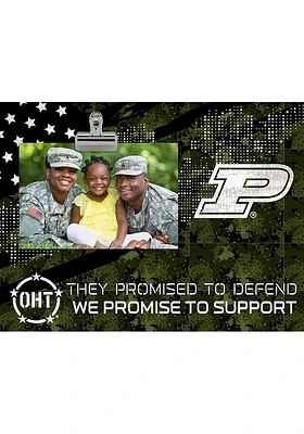 Purdue Boilermakers OHT Clip Picture Frame - Black