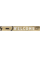 Purdue Boilermakers Welcome Strip Sign - Black