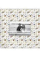 Purdue Boilermakers Floral Pattern Picture Frame - Black