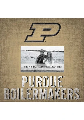 Black Purdue Boilermakers Team 10x10 Picture Frame