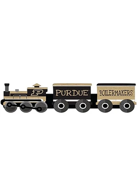 Purdue Boilermakers Train Cutout Sign - Black