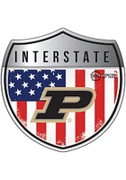 Purdue Boilermakers 24in Americana Interstate Sign - Black