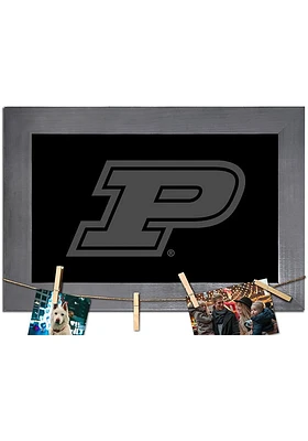 Purdue Boilermakers Blank Chalkboard Picture Frame - Black